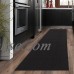 Ottomanson Ottohome Collection Solid Hallway Wedding Aisle & Kitchen Area Rugs and Runners with Non-Skid (Non-Slip) Rubber Backing   